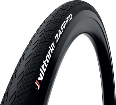Vittoria Zaffiro IV Road Tyre - Full Black - 700c, Full Black